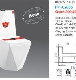 BỒN CẦU 1 KHỐI PROXIA PR-C2036