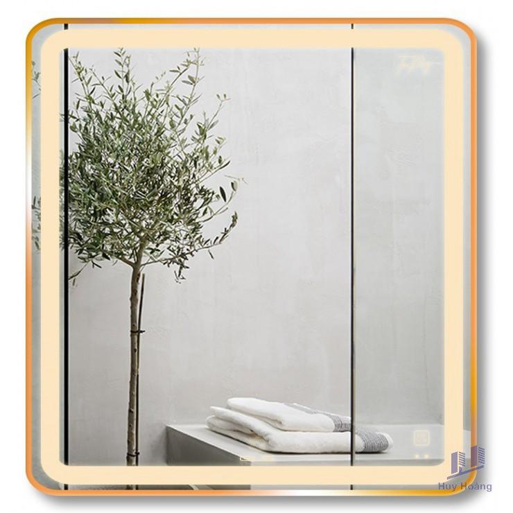 1-558.jpg Gương Led GLS Q23S25 Dòng Q Ánh Sáng Trong 60x60 cm - Ảnh 1