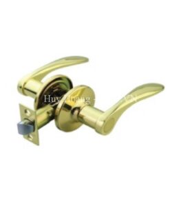 Khóa Tròn Gạt Yale VL8327 US3 Vàng Đồng Cửa Phòng