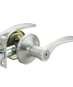 Khóa Tròn Gạt Yale VL5322 US15 Bạc Cửa Phòng Vệ Sinh