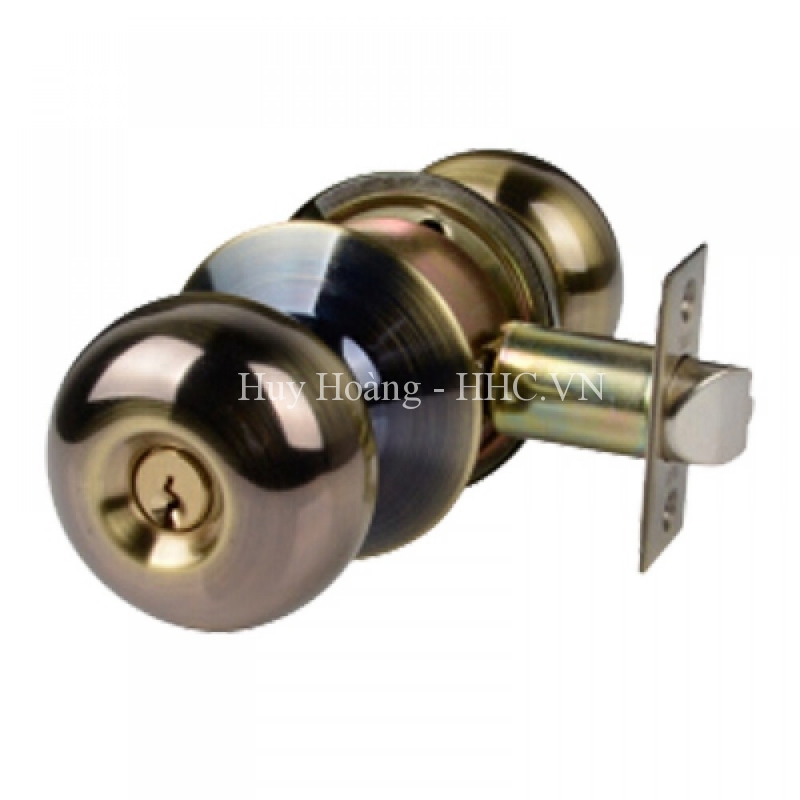 1-5922.jpg Khóa Tay Nắm Tròn Yale VCA5247 US11 Đồng Đỏ Cửa Phòng - Ảnh 1