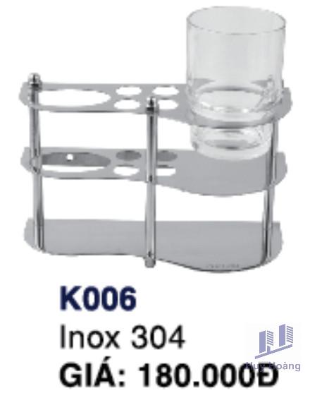 1-5984.jpg Kệ Bàn chải đánh răng K006 Inox Hùng Vương - Ảnh 1