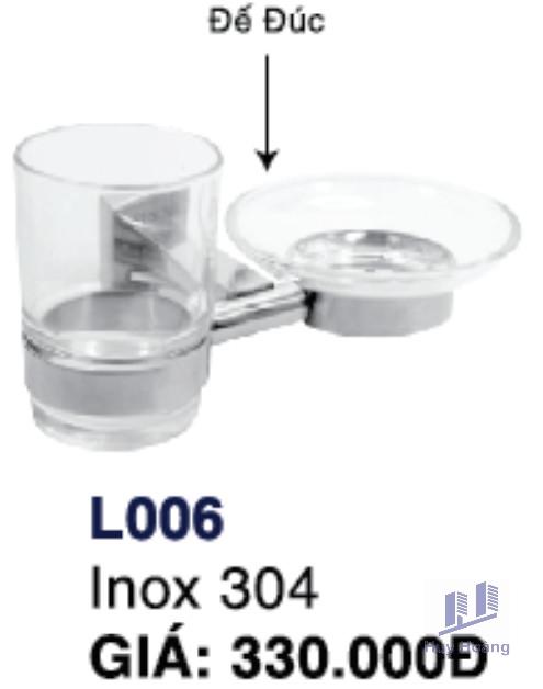 1-5999.jpg Kệ ly và xà bông L006 Inox Hùng Vương - Ảnh 1