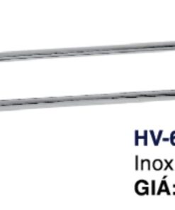 Máng khăn đôi HV617 Inox Hùng Vương