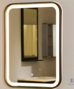 Gương LED Cotto AMH11B02-MATT BLACK Viền Đen