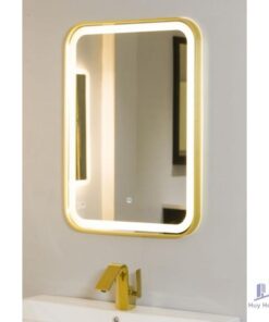 Gương LED Cotto AMH11B02-GOLDEN Viền Vàng