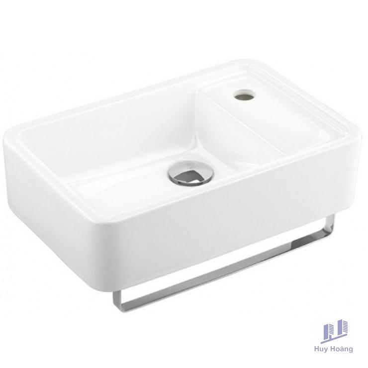 1-606.jpg Chậu Lavabo COTTO SC00657 Treo Tường Geo - Ảnh 1
