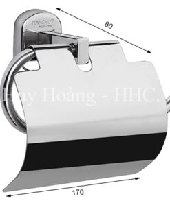 Lô Giấy Vệ Sinh Nắp Ovan 304-C3 Tovashu