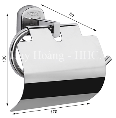 1-6143.jpg Lô Giấy Vệ Sinh Nắp Ovan 304-C3 Tovashu - Ảnh 1