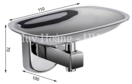 Kệ Xà Bông Kiểu Lavabo Nắp Vuông Tovashu