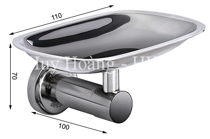 Kệ Xà Bông Kiểu Lavabo Nắp Tròn Tovashu