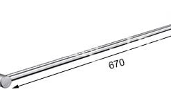 Treo Khăn Đơn Nắp Tròn 304-D5 Tovashu