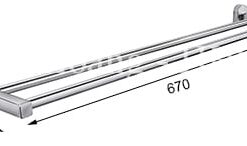 Treo Khăn Đôi Nắp Ovan 304-A7 Tovashu