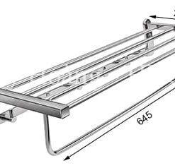 Máng Khăn Bồn Xếp 304-H2  Tovashu