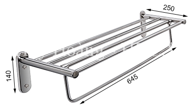 Máng Khăn Bồn Xếp  Tovashu