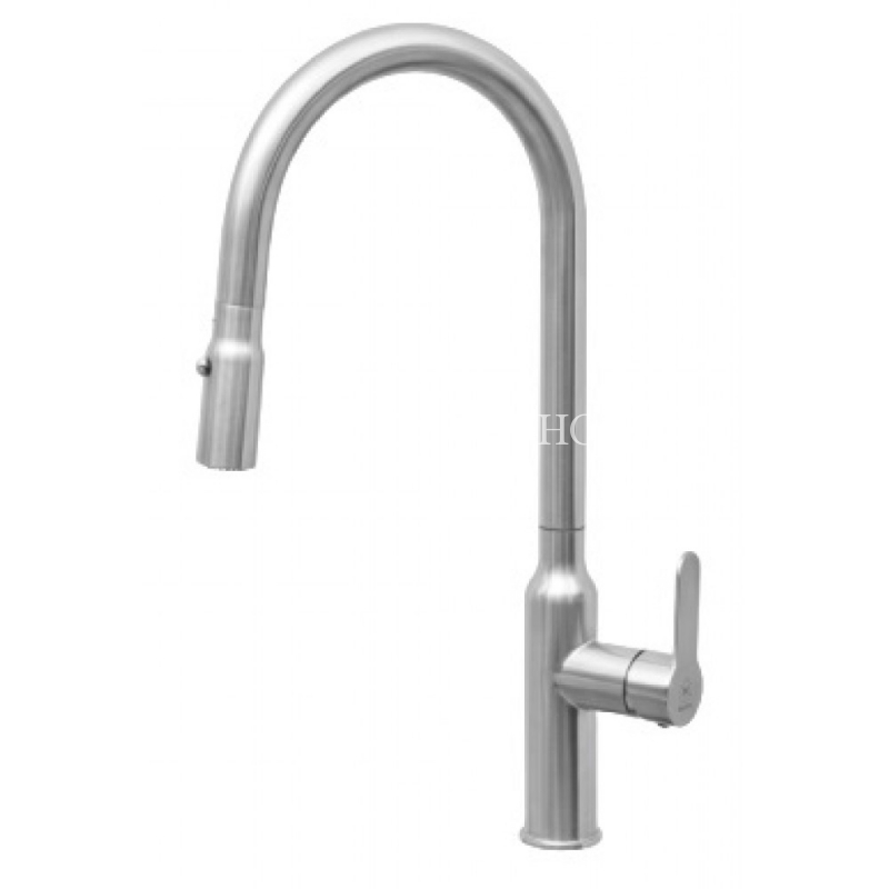 1-6293.jpg Vòi Bếp Rút Dây Malloca K046-SS Nóng Lạnh Inox - Ảnh 1