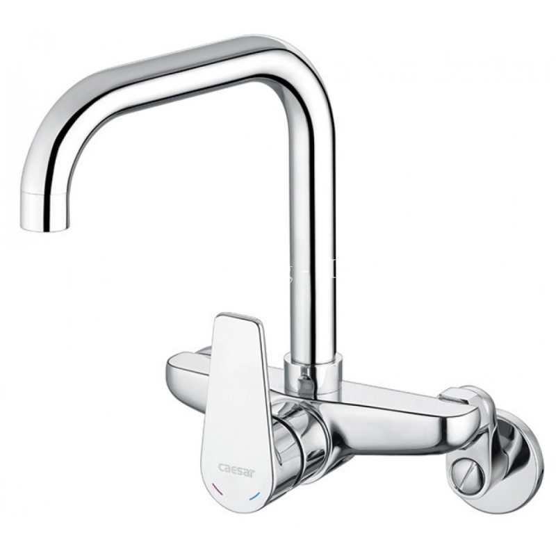 1-6383.jpg Vòi Bếp Caesar K535C Gắn Tường Nóng Lạnh - Ảnh 1