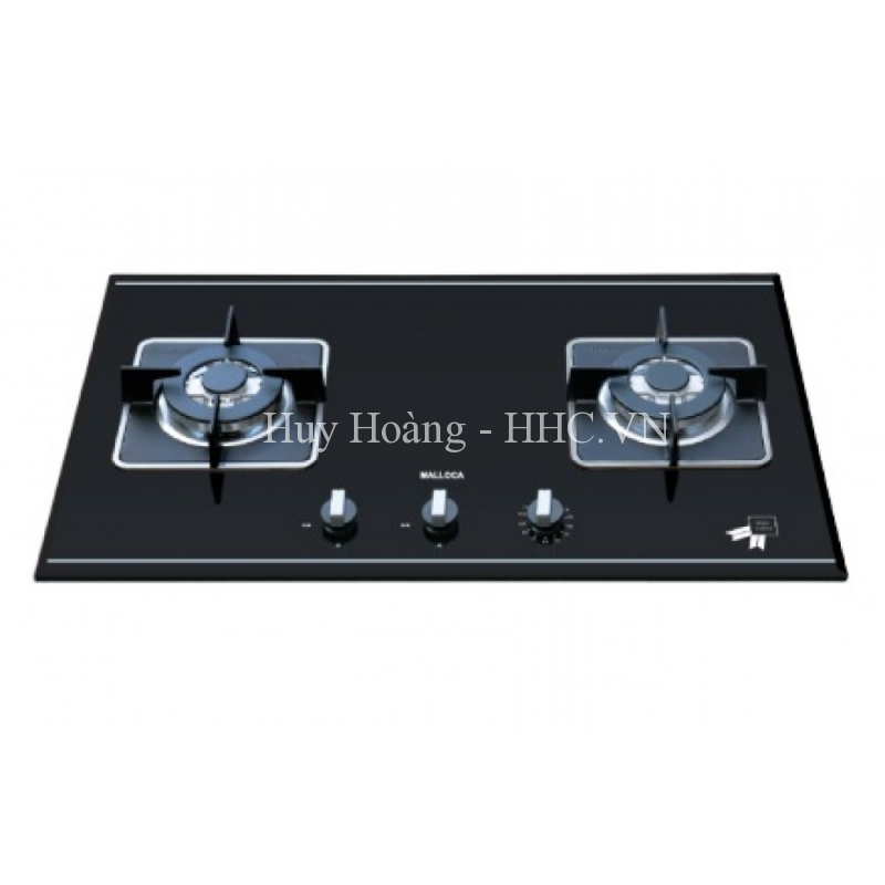 1-6457.jpg Bếp Gas Malloca AS 9402B Mặt Kính 2 Bếp - Ảnh 1