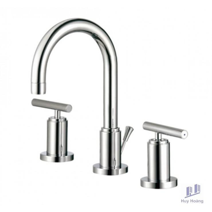 1-649.jpg Vòi Lavabo COTTO CT238C20 Cross Nóng Lạnh Chậu 3 Lỗ - Ảnh 1