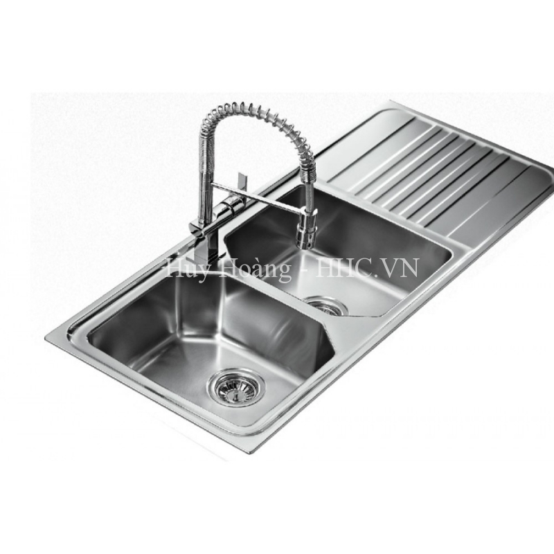 1-6734.jpg Chậu Rửa Teka Premium 2B 1D 12128011 AISI 304 - Ảnh 1