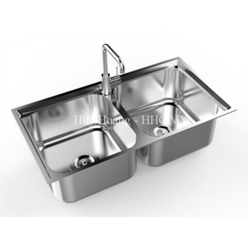 1-6765.jpg Chậu Rửa Chén Sơn Hà S82D 2 Hộc Inox 304 - Ảnh 1