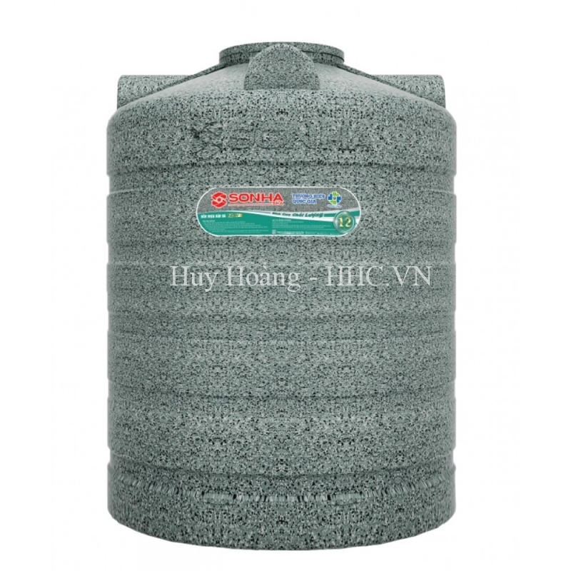 1-6867.jpg Bồn Nước Nhựa Sơn Hà 1500L Vân Đá - Ảnh 1
