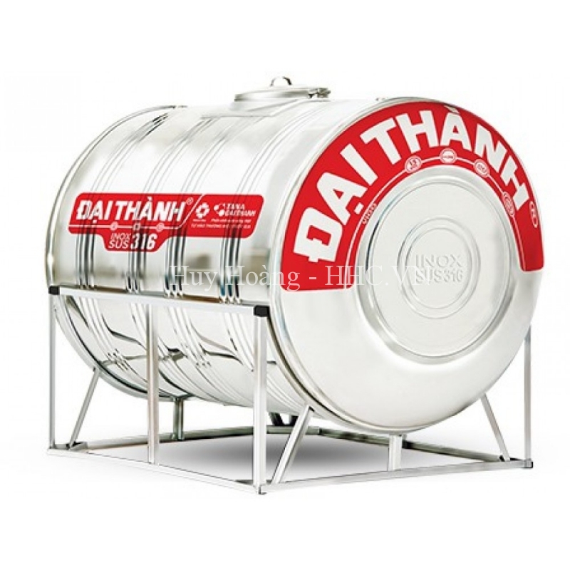 1-6956.jpg Bồn Nước Inox Đại Thành Vigo SUS 316 1500L Ngang Mới - Ảnh 1