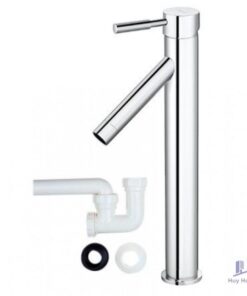 Vòi Lavabo Caesar BT228CU Nóng Lạnh Thân Cao Kèm Co P