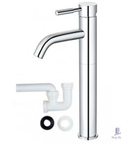 Vòi Lavabo Caesar BT225CU Nóng Lạnh Thân Cao Kèm Co P