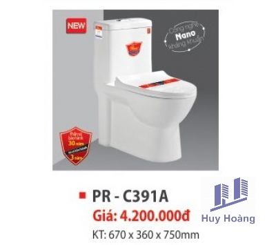 1-703.png Bàn cầu một khối Proxia PR-C391A - Ảnh 1