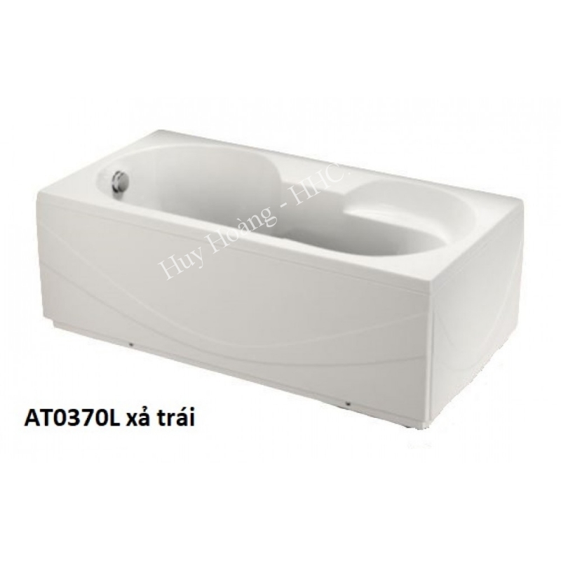1-7186.jpg Bồn Tắm Chân Yếm 1.7M CAESAR AT0370L/R - Ảnh 1