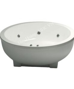 Bồn Tắm Massage 1.7M Chân Yếm CAESAR MT6470