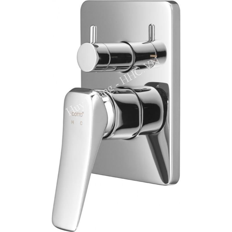 1-7407.jpg Van Điều Chỉnh Nóng Lạnh Cotto CT2304A Âm Tường - Ảnh 1