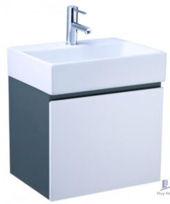 Bộ Tủ Lavabo Caesar Treo Tường LF5257/EH05257ATGV Xám Đậm