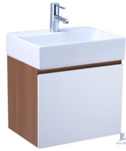 Bộ Tủ Lavabo Caesar LF5259/EH05259AWV Vân Gỗ Treo Tường