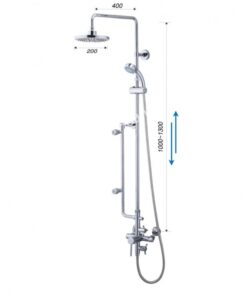 Vòi Sen Cây CAESAR S498C Nóng Lạnh