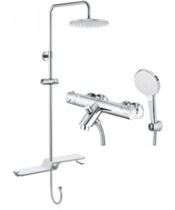 Bộ Vòi Sen Cây Caesar TS617/BS126 Nhiệt Độ