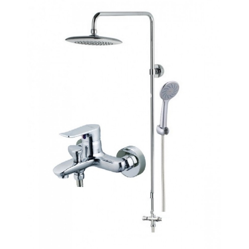 1-7635.jpg Bộ Vòi Sen Cây Caesar S493C/BS125 Nóng Lạnh - Ảnh 1