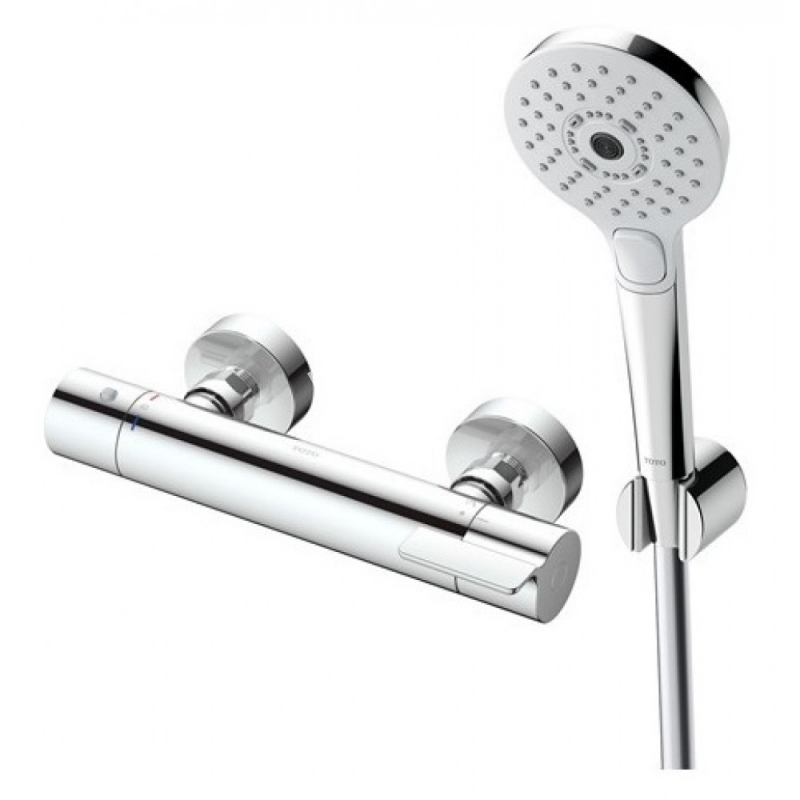 1-7730.jpg Vòi Sen Tắm Nhiệt Độ Nhật TOTO TBV03431V/TBW01010A - Ảnh 1