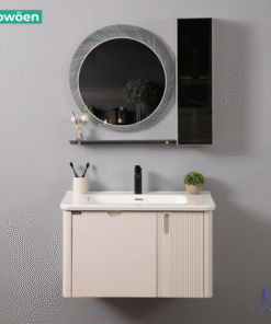 Tủ Lavabo Nhựa PVC Mowoen MW2811-80