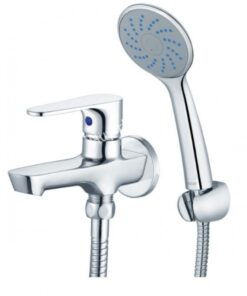 Vòi Sen Tắm Lạnh Caesar S063C Dây Xi Tay 1 Chế Độ