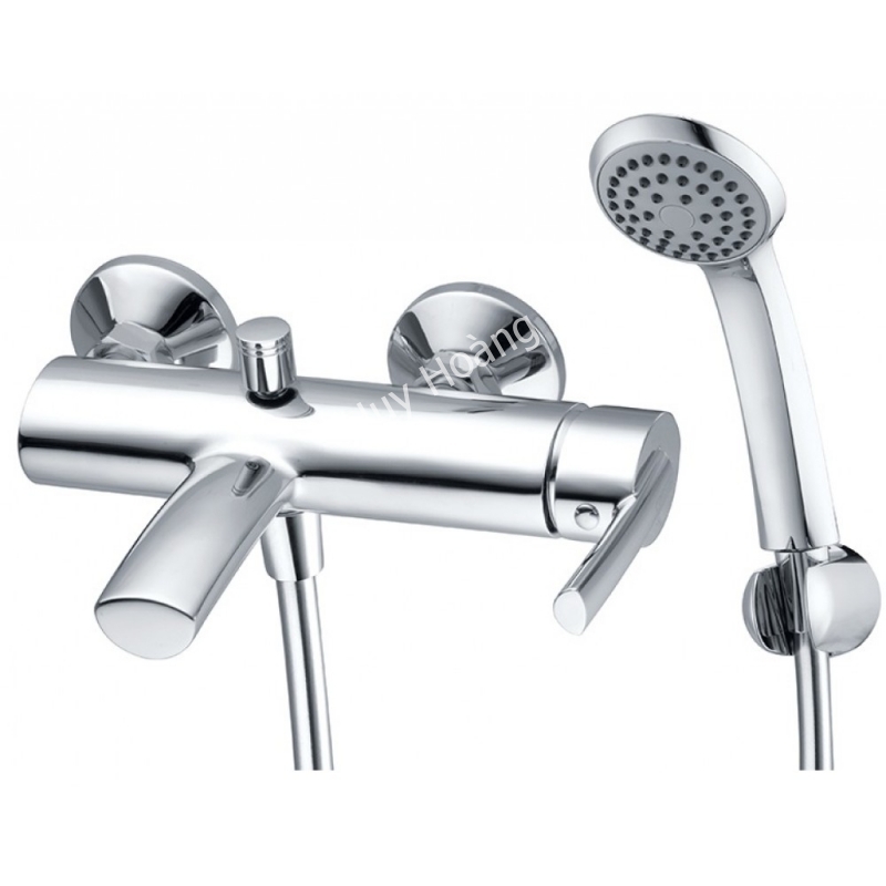 1-7934.jpg Vòi Sen Caesar S543C Nóng Lạnh 1 Chế Độ - Ảnh 1