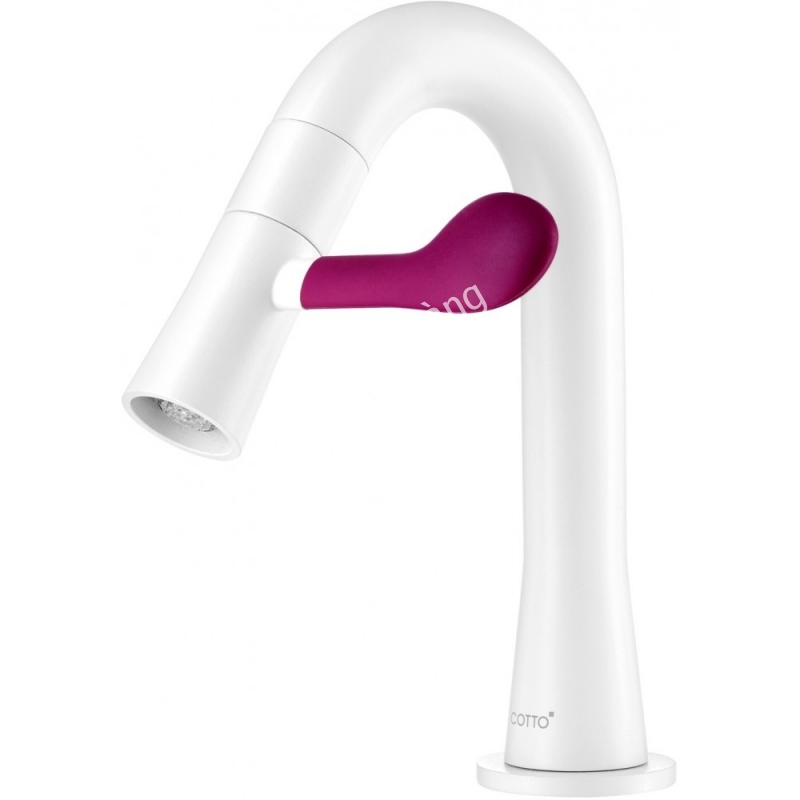 1-8179.jpg Vòi Lavabo COTTO CT1301C43VR#WH Soft Paddle Lạnh - Ảnh 1