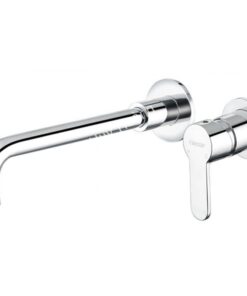 Vòi Lavabo Gắn Tường Caesar B308C Nóng Lạnh
