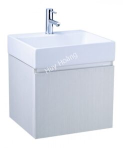 Bộ Tủ Lavabo Caesar Treo Tường LF5253/EH05253AW Vân Gỗ
