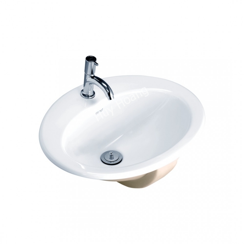1-8457.jpg Chậu Rửa Lavabo COTTO C029 Lisa Âm Bàn Dương Vành - Ảnh 1