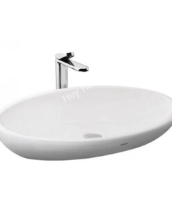 Chậu Rửa Mặt Lavabo TOTO LW818JW/F#W Đặt Bàn
