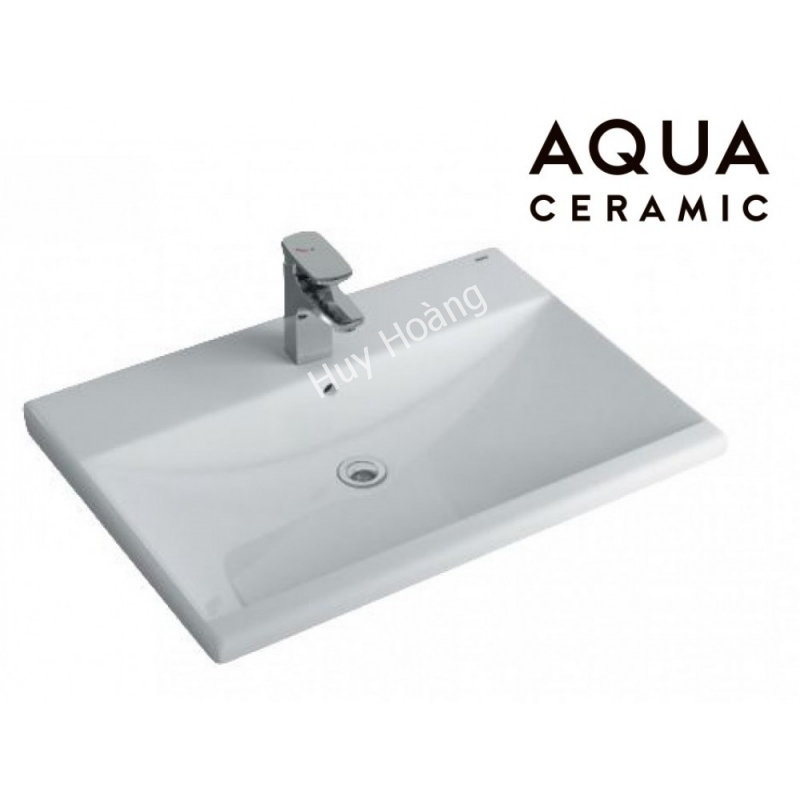 1-8664.jpg Chậu Rửa Lavabo Inax AL-2397V (AL2397V) Dương Vành AquaCeramic - Ảnh 1
