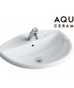 Chậu Rửa Lavabo Inax AL-2396V Âm Bàn AquaCeramic