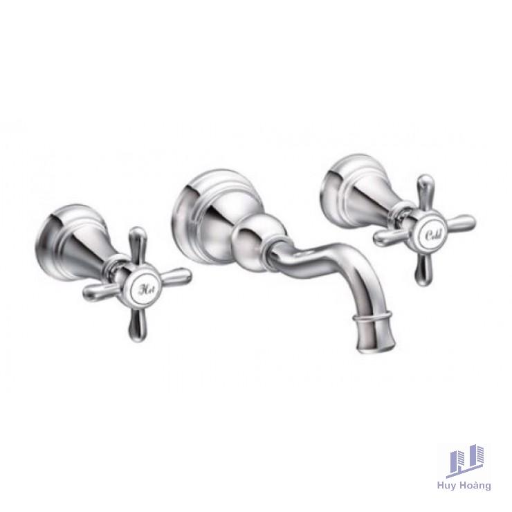 1-981.jpg Vòi Chậu Moen TS42112 + GNMCL9700 Nóng Lạnh 3 Lỗ Gắn Tường - Ảnh 1